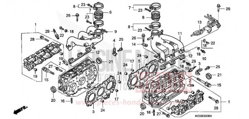 CULASSE GL1500AP de 1993